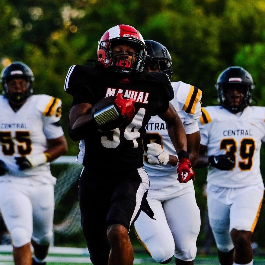 Manual football v. Central - 8.22.25